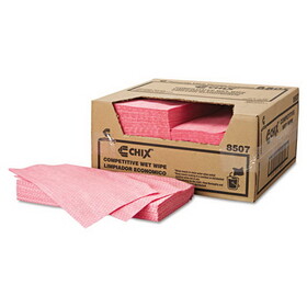 Chix CHI8507 Wet Wipes, 11.5 x 24, White/Pink, 200/Carton