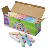 THE CHENILLE KRAFT COMPANY CKC1752 Sidewalk Chalk, 4 X1 Dia. Jumbo Stick, 12 Assorted Colors, 52 Pieces/each Case