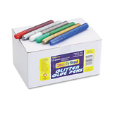 THE CHENILLE KRAFT COMPANY CKC338000 Glitter Glue Pens, Assorted, 10 Cc Tube, 72/pack