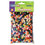 THE CHENILLE KRAFT COMPANY CKC3552 Pony Beads, Plastic, 6mm X 9mm, Assorted Colors, 1000 Beads/pack, Price/PK