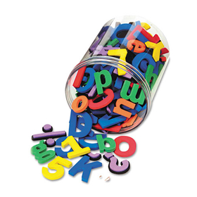 THE CHENILLE KRAFT COMPANY CKC4357 Wonderfoam Magnetic Alphabet Letters, Assorted Colors. 105/pack