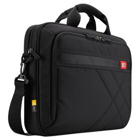 Case Logic 3201434 Diamond 17" Laptop Briefcase, 17.3" x 3.2" x 12.5", Black