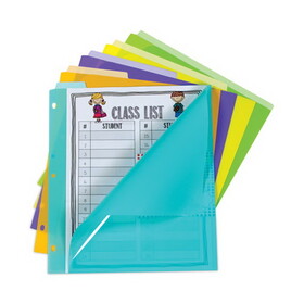 C-Line CLI07150 Index Dividers with Vertical Tab, 5-Tab, 11.5 x 10, Assorted, 1 Set