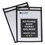 C-LINE PRODUCTS, INC CLI46069 Shop Ticket Holders, Stitched, Both Sides Clear, 50", 6 X 9, 25/bx, Price/BX