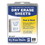 C-Line 57911 Peel and Stick Dry Erase Sheets, 8 1/2 x 11, White, 25 Sheets/Box, Price/BX