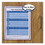 C-Line 70911 Self-Adhesive Shop Ticket Holders, Super Heavy, 15 Sheets, 8 1/2 x 11, 50/Box, Price/BX