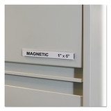 C-Line 87227 HOL-DEX Magnetic Shelf/Bin Label Holders, Side Load, 1