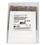 C-Line 87627 Self-Adhesive Label Holders, Top Load, 1 x 6, Clear, 50/Pack, Price/PK