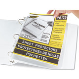 C-Line CLI90125 Top-Load Polypropylene Sheet Protectors, Standard, Letter, Clear, 2