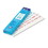 C-Line 97004 Time's Up! Self-Expiring Visitor Badges, One-Day Badge, 3 x 2, White, 100/Box, Price/BX