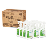 Green Works CLO00452CT Bathroom Cleaner, 24oz Spray Bottle