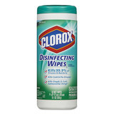 Clorox CLO01593EA Disinfecting Wipes, 7 X 8, Fresh Scent, 35/canister