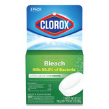Clorox CLO30024CT Automatic Toilet Bowl Cleaner, 3.5 oz Tablet, 2/Pack, 6 Packs/Carton