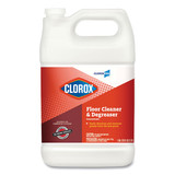 Clorox CLO30892 Professional Floor Cleaner and Degreaser Concentrate, 1 gal Bottle