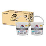 Clorox Healthcare CLO31759 VersaSure Cleaner Disinfectant Wipes, 1-Ply, 12