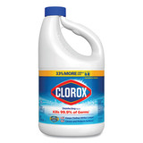 Clorox CLO32263 Regular Bleach with CloroMax Technology, 81 oz Bottle, 6/Carton