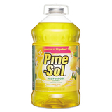 Pine-Sol CLO35419CT All-Purpose Cleaner, Lemon, 144 Oz, 3 Bottles/carton