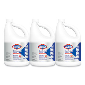 Clorox CLO60091 Turbo Pro Disinfectant Cleaner for Sprayer Devices, 121 oz Bottle, 3/Carton