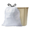 Glad 78526 Tall Kitchen Drawstring Bags, 24 x 27 3/8, 13gal, .95mil, White, 100/Box, Price/BX