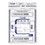 TripLOK CNK585043 Deposit Bag, Plastic, 12 x 16, White, 100/Pack, Price/PK