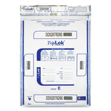 TripLOK CNK585048 Deposit Bag, Plastic, 15 x 20, Clear, 250/Carton