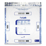 TripLOK CNK585064 Deposit Bag, Plastic, 20 x 20, Clear, 250/Carton