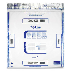 TripLOK CNK585064 Deposit Bag, 20 x 20, 3 mil Thick, Plastic, Clear, 250/Carton