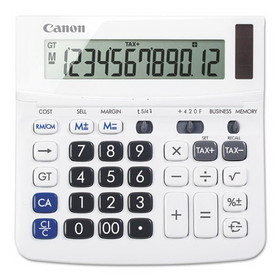 Canon 0633C001 TX-220TSII Portable Display Calculator, 12-Digit, LCD