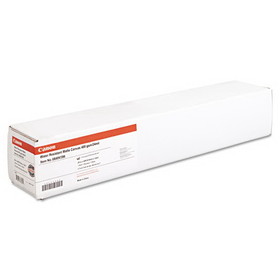 Canon CNM0849V39604 Water Resistant Matte Canvas Paper Roll, 24 mil, 24" x 40 ft, Matte White