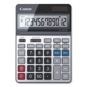 Canon 2468C001 TS-1200TSC Desktop Calculator, 12-Digit LCD