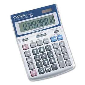 Canon CNM7438A023AA Hs-1200ts Desktop Calculator, 12-Digit Lcd