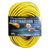 CCI 2589SW0002 Vinyl Outdoor Extension Cord, 100 Ft, 15 Amp, Yellow