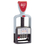 Cosco COS011033 Model S 360 Two-Color Message Dater, 1.75 x 1, "Paid," Self-Inking, Blue/Red, Price/EA