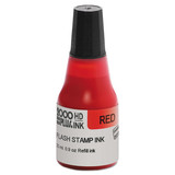 COSCO 2000PLUS COS033958 Pre-Ink High Definition Refill Ink, Red, 0.9 oz Bottle, Red