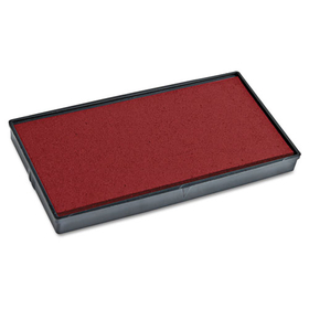 2000 Plus COS065473 Replacement Ink Pad for 2000PLUS 1SI40PGL and 1SI40P, 2.38" x 0.25", Red