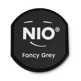 NIO 071519 Ink Pad for Stamp with Voucher, Fancy Gray