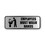 Cosco COS098205 Brushed Metal Office Sign, Employees Must Wash Hands, 9 x 3, Silver, Price/EA