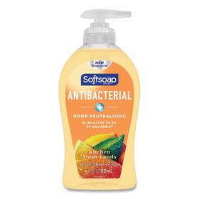 Softsoap CPC45096 Antibacterial Hand Soap, Citrus, 11.25 oz Pump Bottle, 6/Carton
