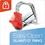 Cardinal CRD18762 Premier Easy Open Locking Slant-D Ring Binders, 3 Rings, 5" Capacity, 11 x 8.5, Black, Price/EA