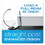 Cardinal CRD49140 Expressload Clearvue Locking D-Ring Binder, 4" Cap, 11 X 8 1/2, White, Price/EA