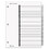CARDINAL BRANDS INC. CRD60113 Traditional Onestep Index System, 31-Tab, 1-31, Letter, White, 31/set, Price/ST