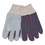 MCR Safety CRW1040 1040 Leather Palm Glove, Gray/White, Large, Dozen, Price/DZ