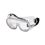 Crews CRW2230R Chemical Safety Goggles, Clear Lens