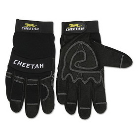 MCR Safety 935CHS Cheetah 935CH Gloves, Small, Black