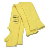 MCR Safety CRW9378TE Economy Series DuPont Kevlar Fiber Sleeves, One Size Fits All, Yellow, 1 Pair