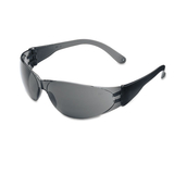 Crews CRWCL112 Checklite Scratch-Resistant Safety Glasses, Gray Lens