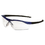 Crews CRWDL310AF Dallas Wraparound Safety Glasses, Metallic Blue Frame, Clear Antifog Lens, Price/EA