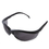 Crews CRWKD112 Klondike Safety Glasses, Matte Black Frame, Gray Lens, Price/EA
