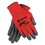 MCR Safety N9680L Ninja Flex Latex Coated Palm Gloves N9680L, Large, Red/Gray, 1 Dozen, Price/DZ