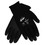 MCR Safety N9699L Ninja HPT PVC coated Nylon Gloves, Large, Black, Pair, Price/PK